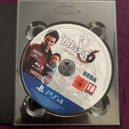 Yakuza 6 The Song of Life Essence of Art Edition PS4 game