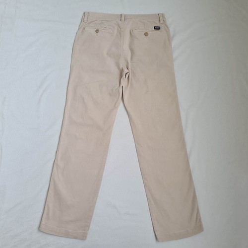 Musto men's pants used, size S/M W31 L31 beige cotton stretch
