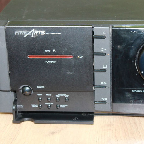 Grundig CCF-2 twin cassette deck used