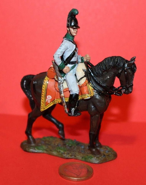 Del Prado Μολυβένια Στρατιωτάκια Trooper Austrian Jagers, 1800 Σε καλή κατάσταση. Ο στρατιώτης θέλει κόλλημα με το άλογο. Τιμή 10 ευρώ