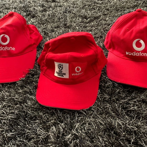 Red jockey cap Vodafone 1 piece
