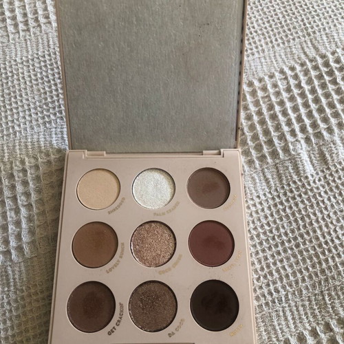 Colourpop palette 9 colors Going Coconuts like new, earthy tones