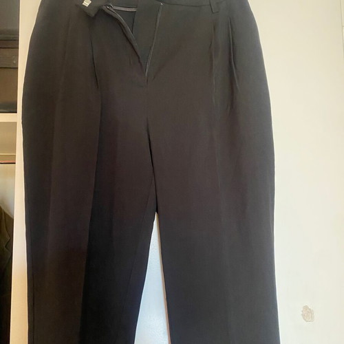 Black high waist pants Na-Kd like new, size 36