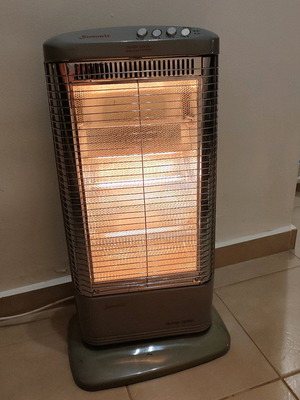 Summit halogen rotating heater 1200W used