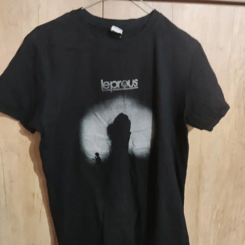 Leprous t-shirt medium size used, black