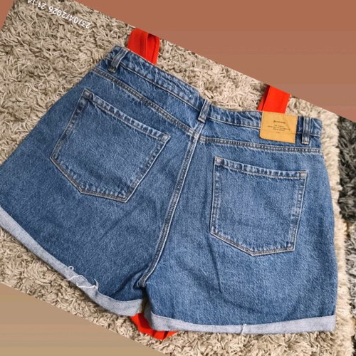 Zara denim shorts and top like new, blue