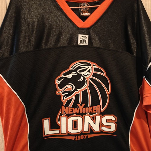 Jersey T Shirt New Yorker Lions GFL American Football like new, size L