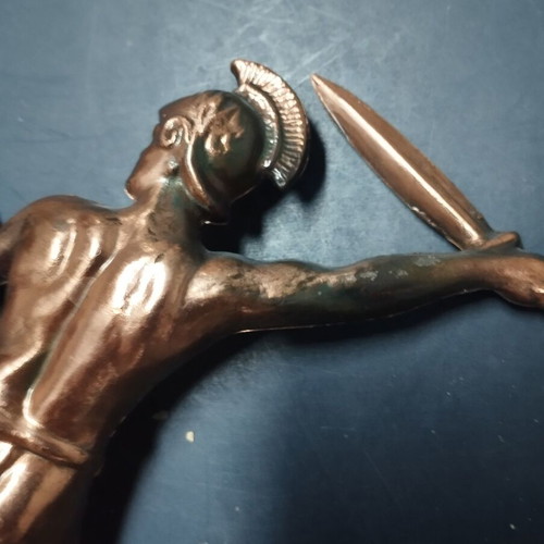 Small bronze statue Leonidas used