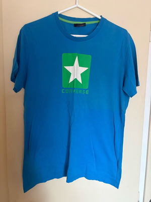Converse men's medium blouse like new, blue