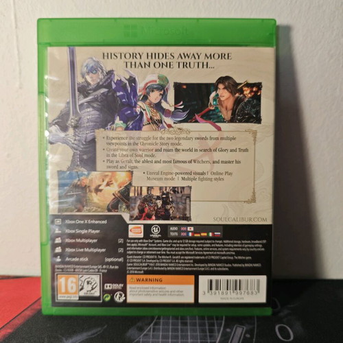 Soulcalibur VI Xbox One used, complete