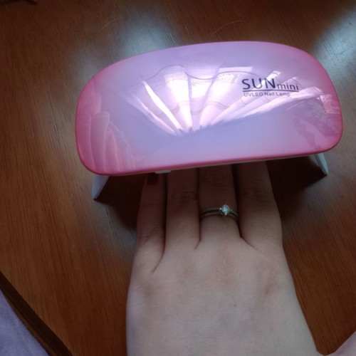 UV Nail Lamp Acrylic Gel Semi-Permanent Travel Size New