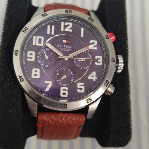 Tommy Hilfiger Trent 1791066 watch, blue dial, unisex