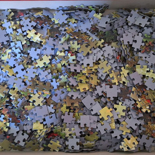 Heye Magic Forests puzzle 1000 pieces like new