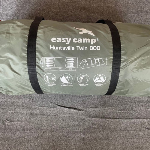 Easy Camp Huntsville Twin 800 Tent new, 8-person, 4 rooms