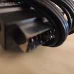 Various cables and adapters used