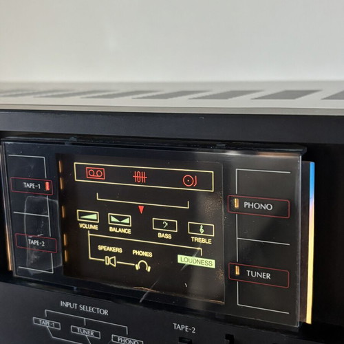 Sansui A-505 vintage stereo amplifier used, fully functional