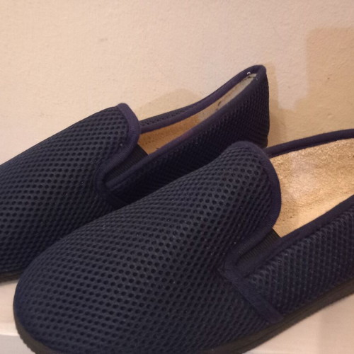 Espadrilles size 44, blue, comfortable and breathable