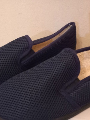 Espadrilles size 44, blue, comfortable and breathable