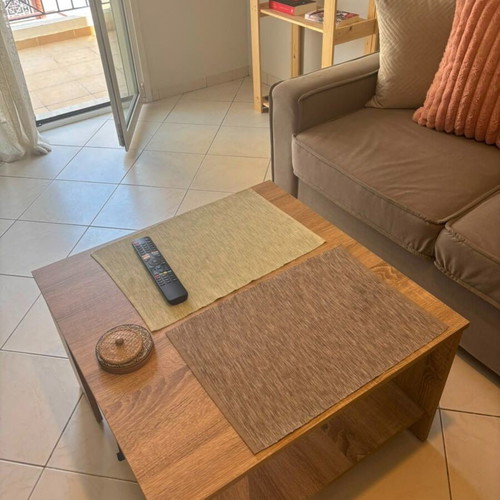 Sofa kitchen fridge and furniture set used, bundle price