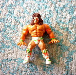 the Ultimate Warrior φιγούρα γίγαντες του κατς WWF
