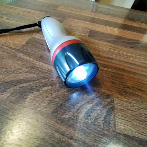 Varta handle lamp used