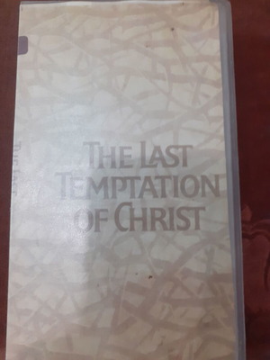 The Last Temptation of Christ VHS used, drama, subtitles