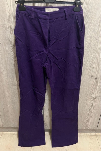VASSIA KOSTARA velvet pants