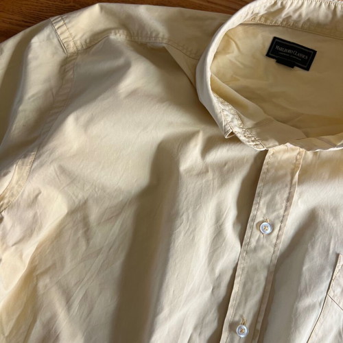 Marlboro Classics men's short-sleeve shirt 3XL, yellow, 100% cotton