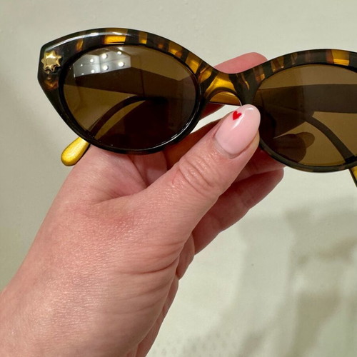 Christian Lacroix Cateye Sunglasses like new, multicolor