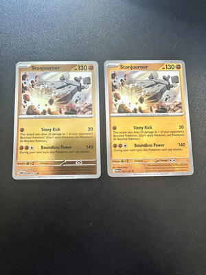 Stonjourner 081/132 Mega Evolution Pokemon cards, normal and reverse