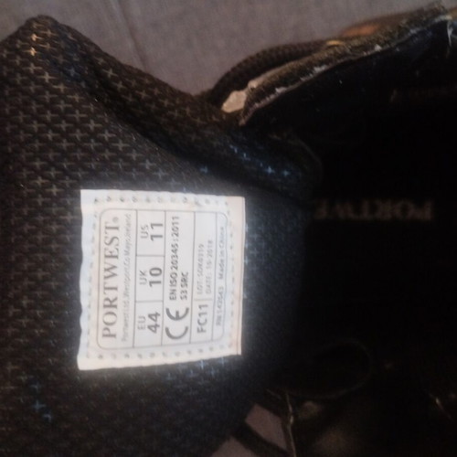 Portwest Thor Boot size 44 oil resistant new