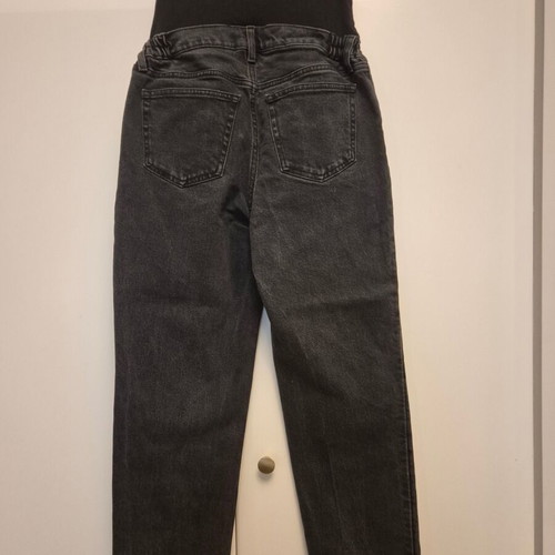 H&M maternity jeans black like new, size S