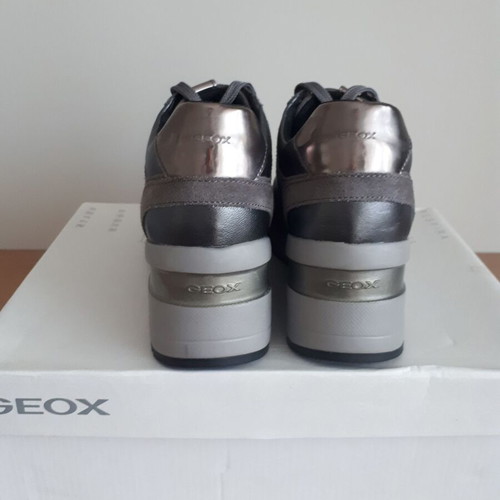 Geox D Zosma sneakers graphite metallic, size 38