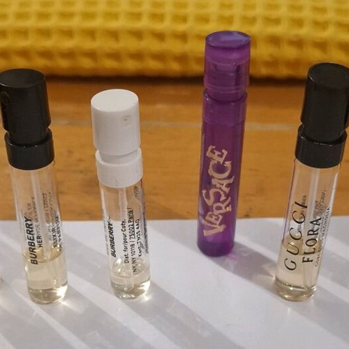 Perfume samples used, pack of 15, authentic fragrances