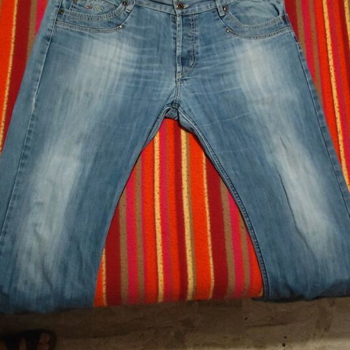 Men's Cabell Jeans denim pants used, size 40, with buttons