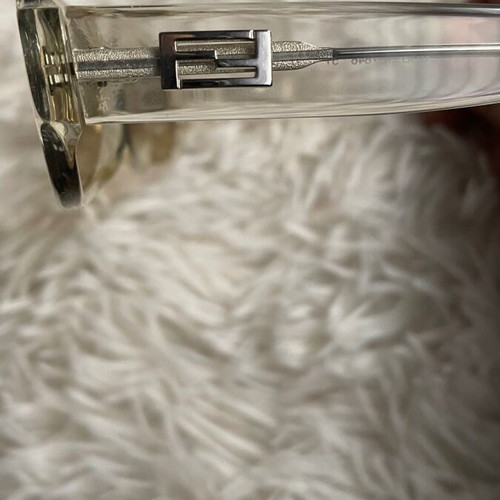 Fendi sunglasses like new, beige transparent frame