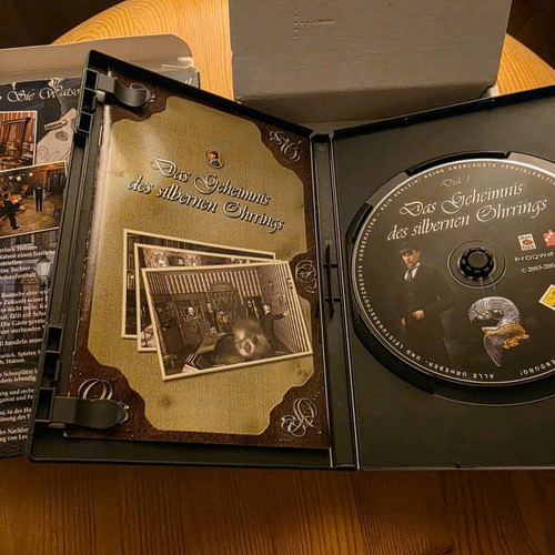 Sherlock Holmes Das Geheimnis des silbernen Ohrrings PC game like new Big Box
