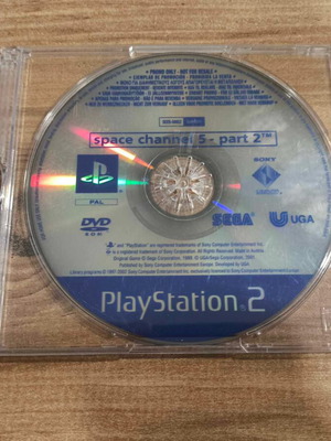 Space Channel 5 Part 2 PlayStation 2 употребявана, промо версия
