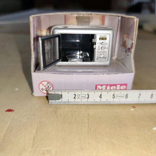 MIELE Microwave Oven Miniature for Dollhouse New