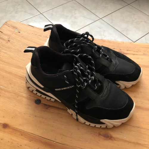 Versace Jeans Couture shoes size 44 like new, black and white