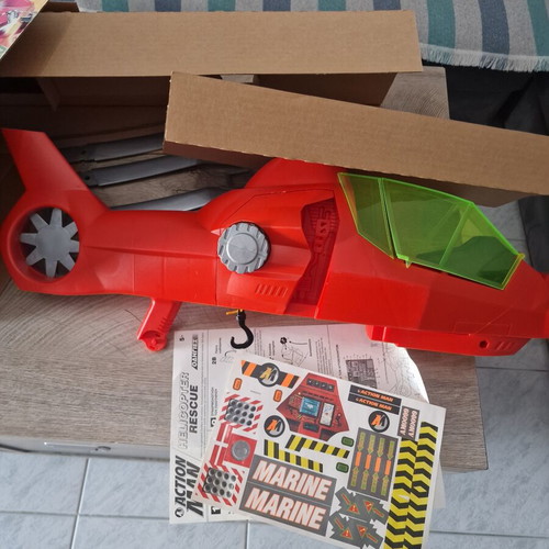 Action Man collectible helicopter new