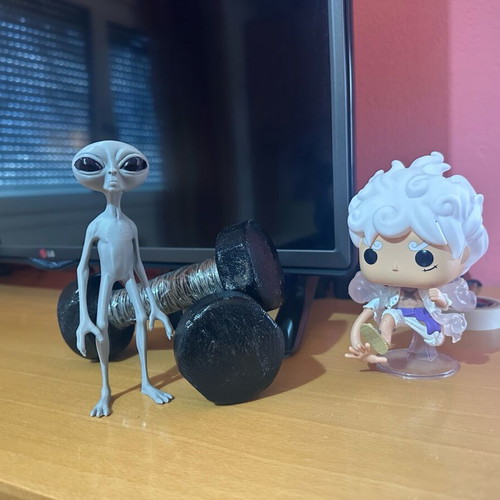 Grey Alien figure 15cm made to order