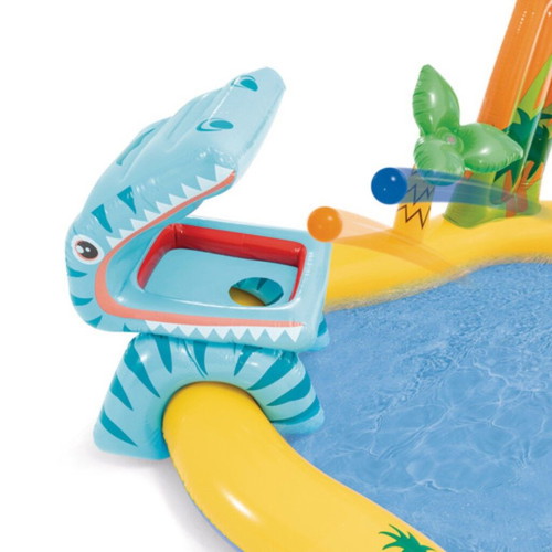 Inflatable Kids Water Park 5-in-1 with Slide and Pump, New