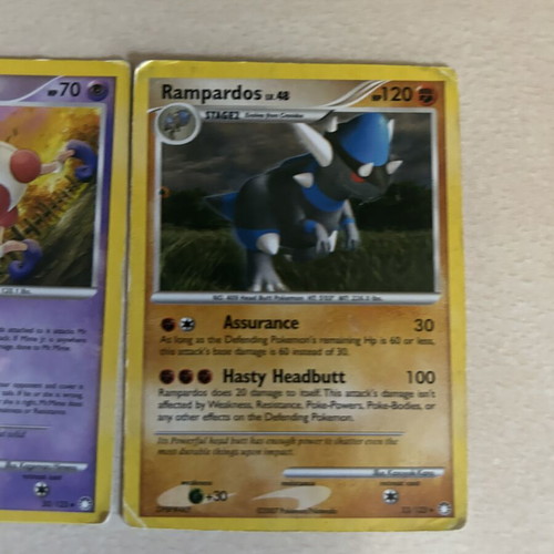 Pokemon cards used, set of 2