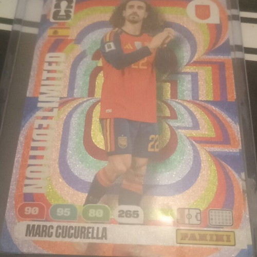 Marc Cucurella Limited Edition Panini Adrenalyn FIFA World Cup 2026 card like new