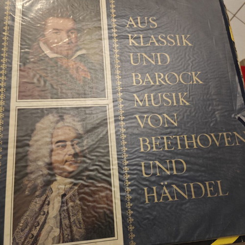 Barock Music Beethoven and Handel vinyl LP album used, classical