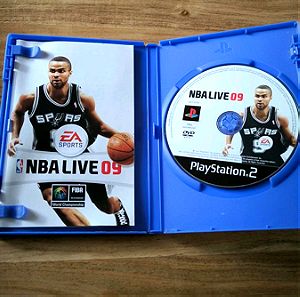 NBA LIVE 09 - Playstation 2/ ps2 πλήρες με manual