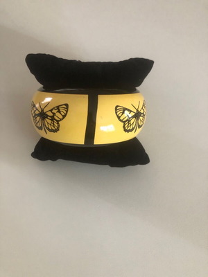 Triton wooden bracelet new, yellow