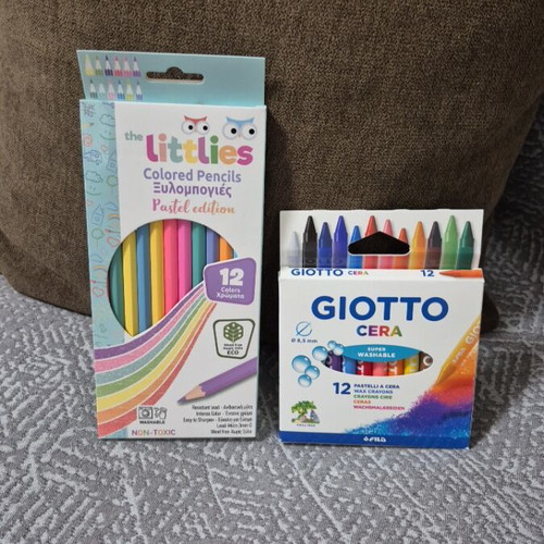 Craft supplies used