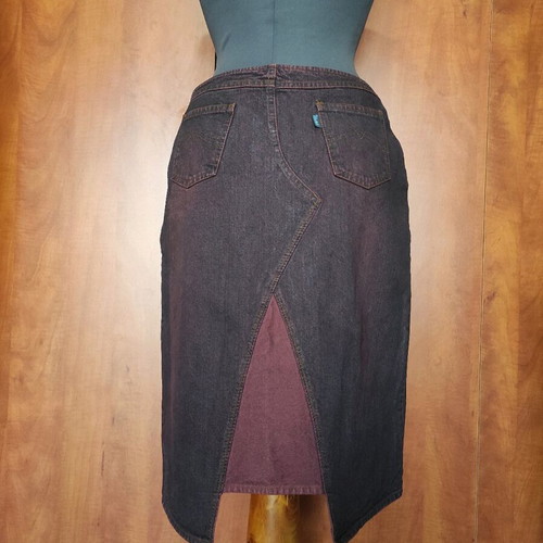 Vintage Toi&Moi Sports midi denim skirt like new, Y2K